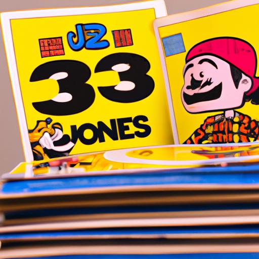 Một ngăn chứa những bộ truyện tranh 3Q nổi tiếng với những nhân vật được biết đến.