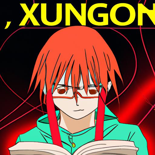 Một hình minh họa với một người đang đọc manga anime với một cốt truyện xuyên không hấp dẫn.